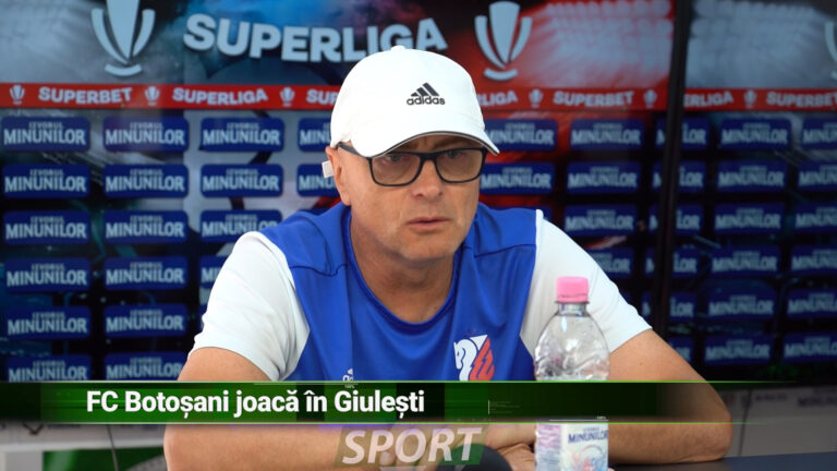 FC BOTOȘANI JOACĂ ÎN GIULEȘTI