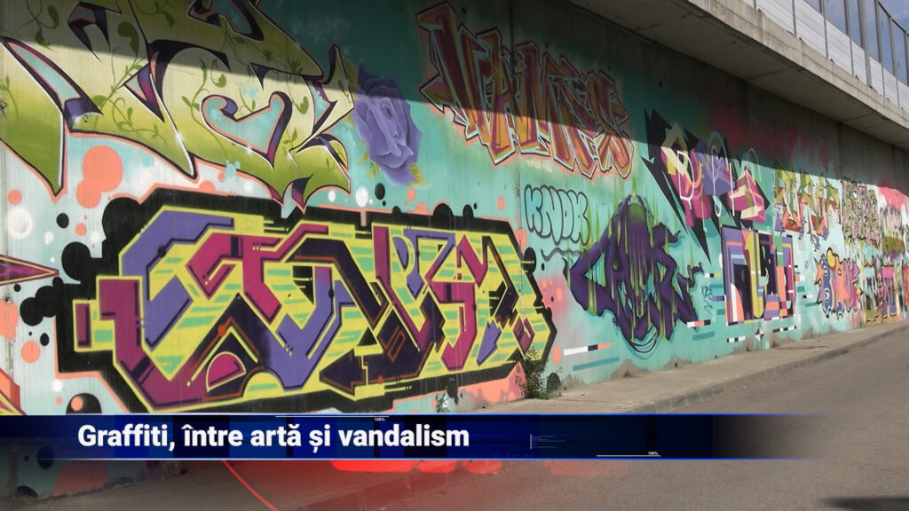 Graffiti, intre arta si vandalism