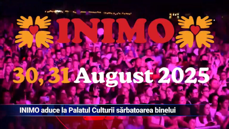INIMO aduce la Palatul Culturii sărbătoarea binelui