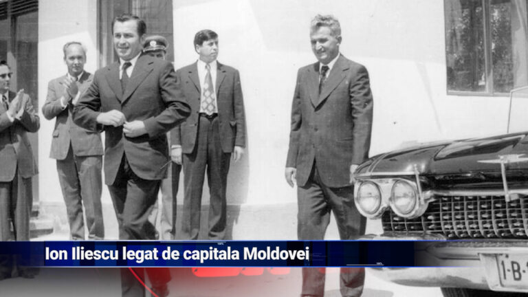 Ion Iliescu, legat de capitala Moldovei