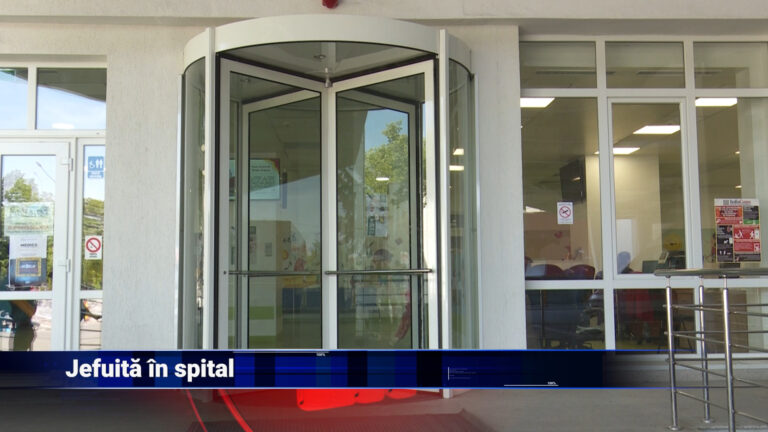 Jefuită în spital