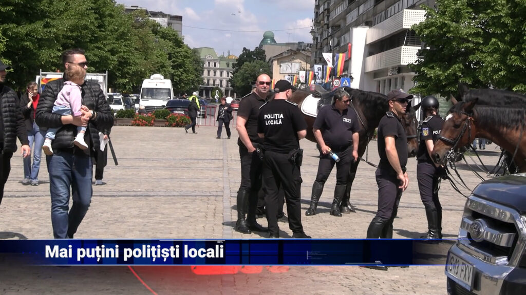 Mai puțini polițiști locali