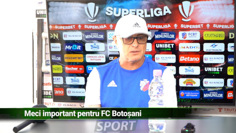 MECI IMPORTANT PENTRU FC BOTOȘANI