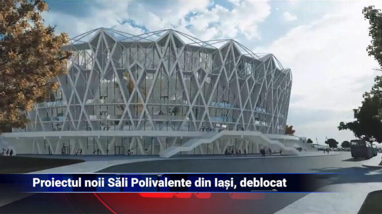Proiectul noii Săli Polivalente din Iași, deblocat