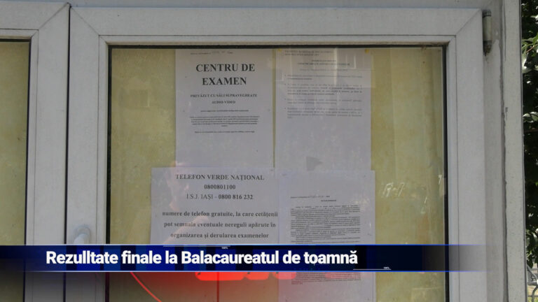 Rezultate finale la Bacalaureatul de toamnă