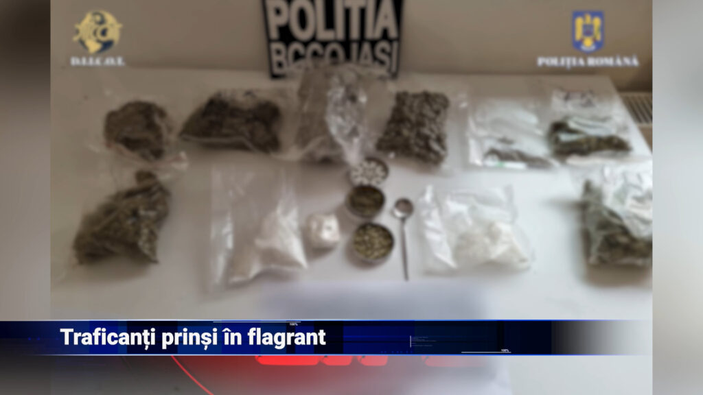 Traficanți prinși în flagrant