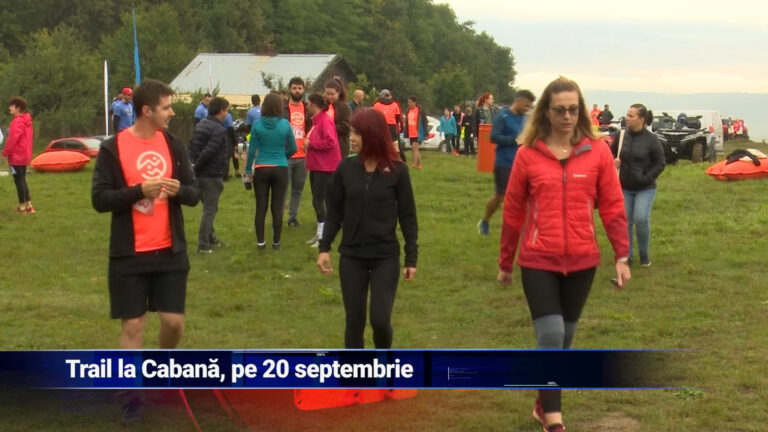 Trail la Cabana, pe 20 septembrie