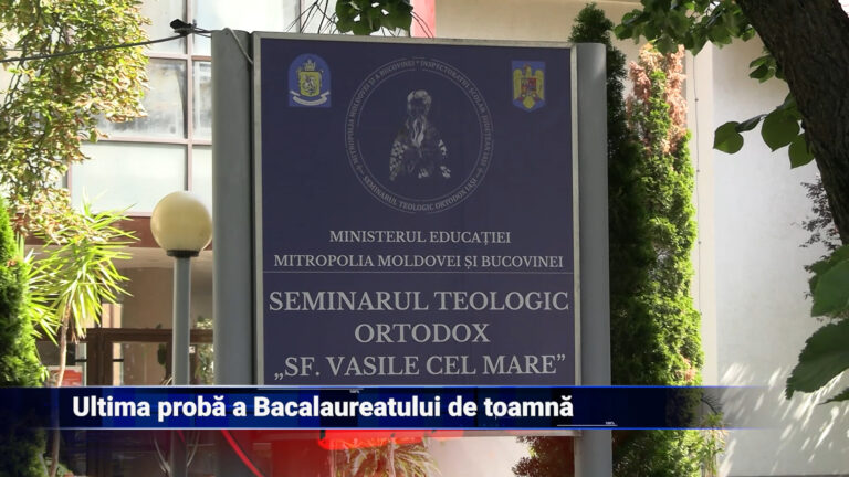 Ultima probă a Bacalaureatului de toamnă