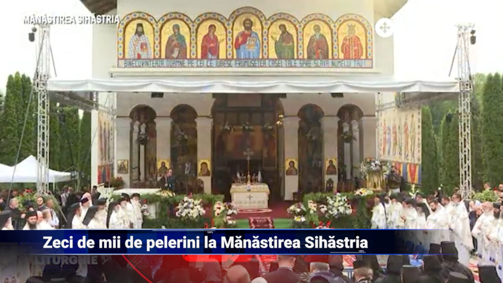 Zeci de mii de pelerini la Mănăstirea Sihăstria