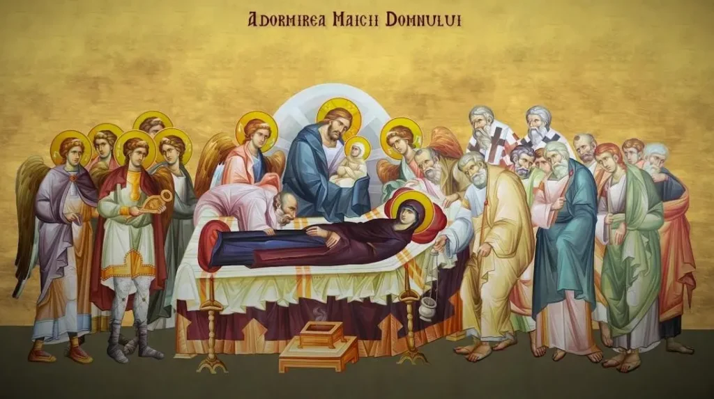 15 august, sărbătoare cu cruce roșie: Adormirea Maicii Domnului și sfârșitul postului