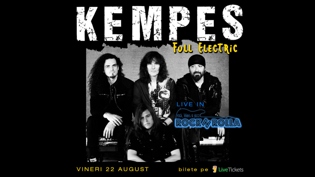 KEMPES full electric, în RocknRolla Iași!