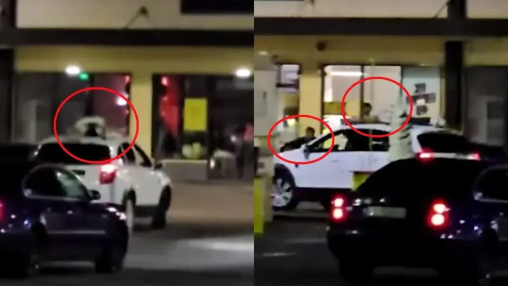Tineri inconștienți în Vaslui: S-au urcat pe capota unei mașini în mers