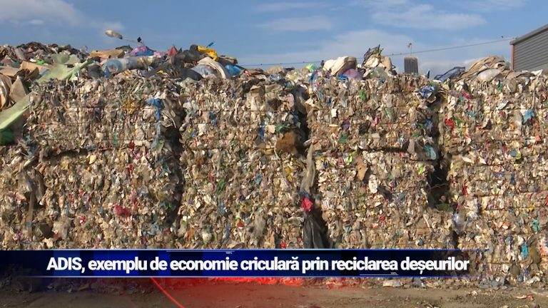 ADIS, exemplu de economie circulară prin reciclarea deșeurilor