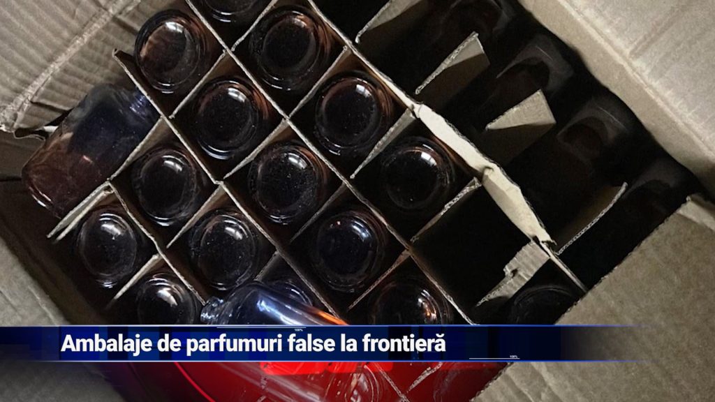 Ambalaje de parfumuri false la frontiera