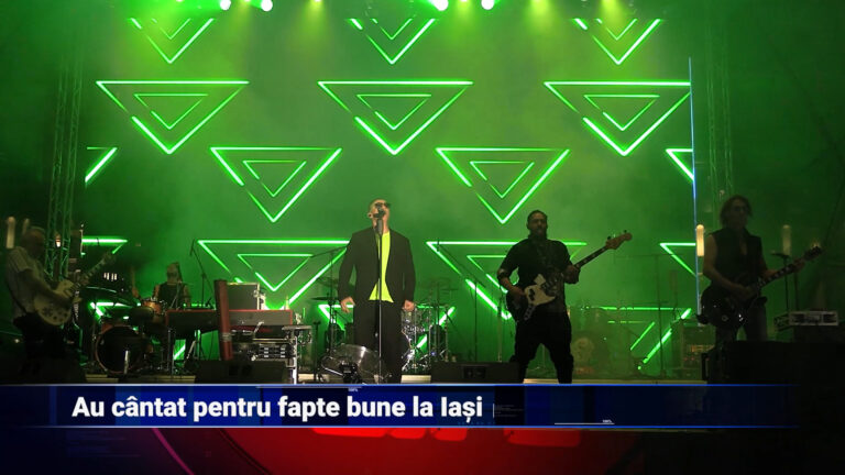 Au cântat pentru fapte bune la Iași