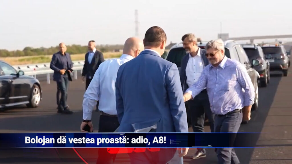 Bolojan dă vestea proastă: adio, A8!