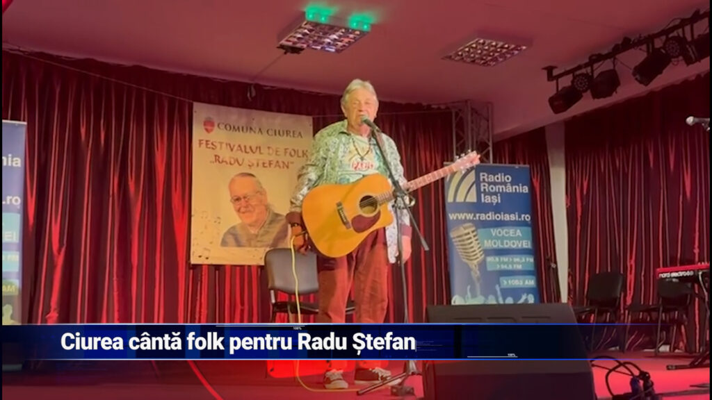 Ciurea cântă folk pentru Radu Ștefan