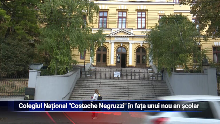 Colegiul Național „Costache Negruzzi”, în fața unui nou an școlar