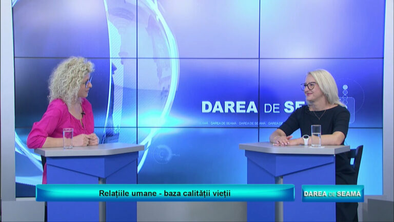 DAREA DE SEAMA / Relațiile umane – baza calității vieții