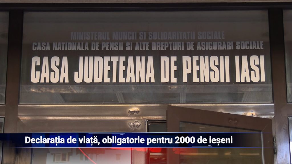 Declarația de viață, obligatorie pentru 2.000 de ieșeni