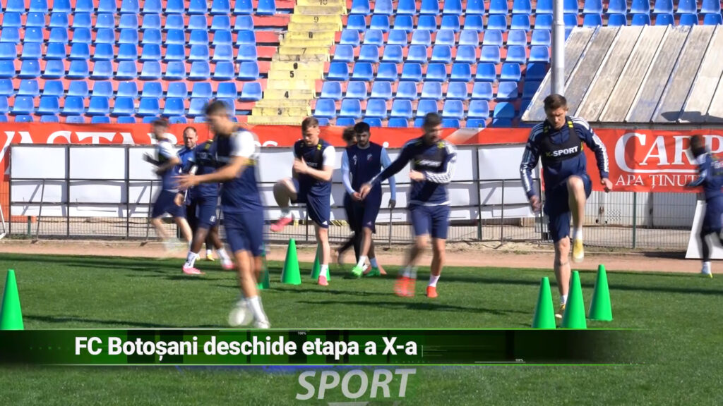 FC BOTOȘANI DESCHIDE ETAPA A X-A
