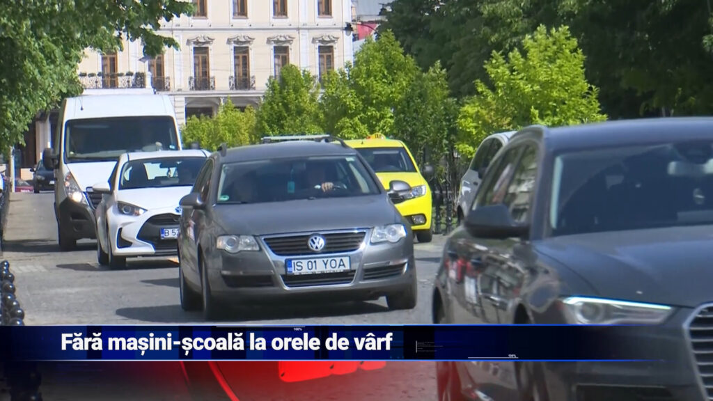 Fără mașini-școală la orele de vârf