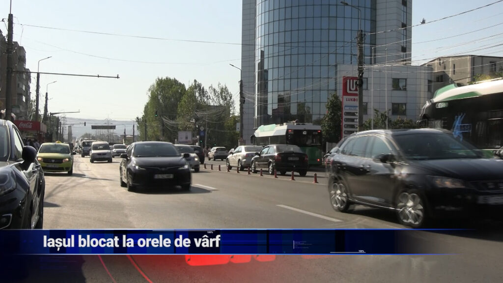 Iașul blocat la orele de vârf