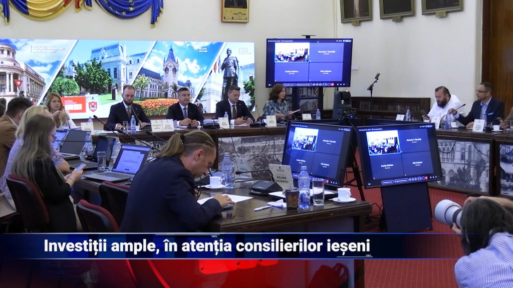 Investiții ample, în atenția consilierilor ieșeni
