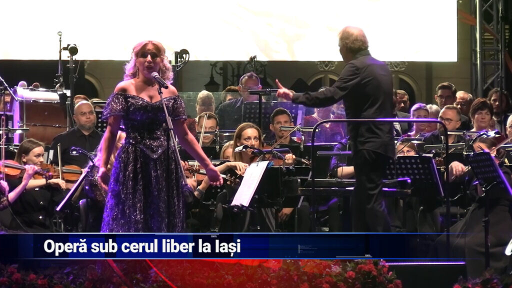 Opera sub cerul liber la Iași
