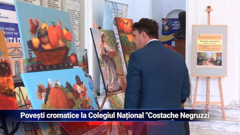 Povești cromatice la Colegiul Național „Costache Negruzzi”