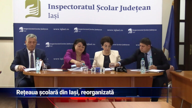 Rețeaua școlară din Iași, reorganizată