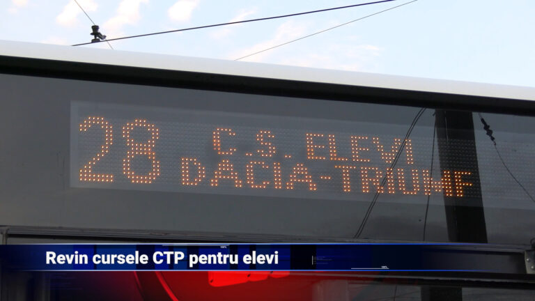 Revin cursele pentru elevi