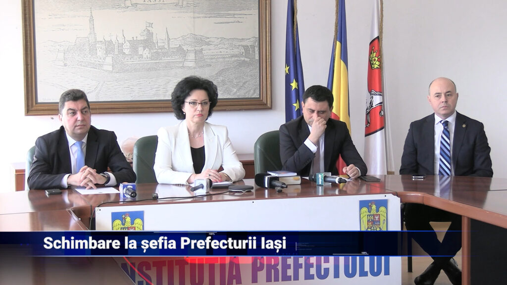 Schimbare la șefia Prefecturii Iași