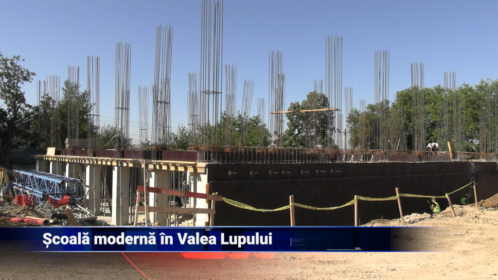 Școală modernă în Valea Lupului