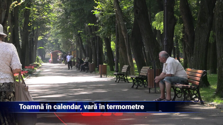 Toamnă în calendar, vară în termometre