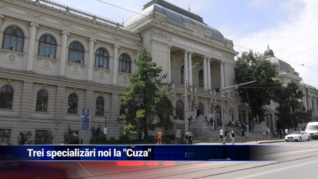 Trei specializări noi la „Cuza”