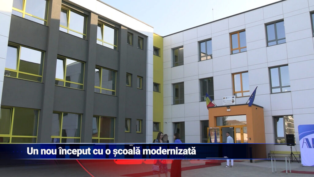 Un nou început cu o școală modernizată