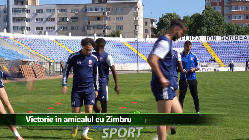 Victorie în amicalul cu Zimbru