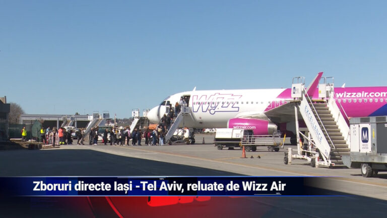 Zborurile directe Iași – Tel Aviv, reluate de Wizz Air