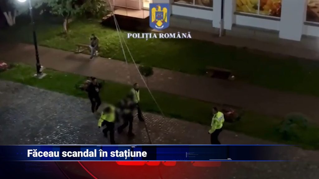 Faceau scandal în stațiune