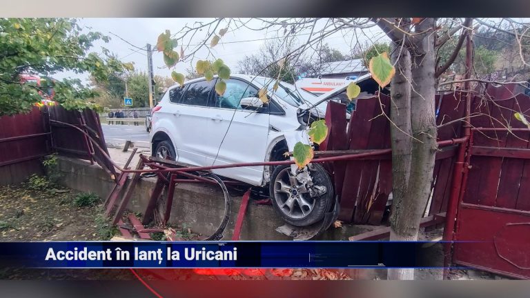 Accident în lanț la Uricani