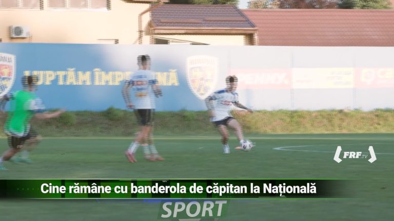 CINE RĂMÂNE CU BANDEROLA DE LA NAȚIONALĂ