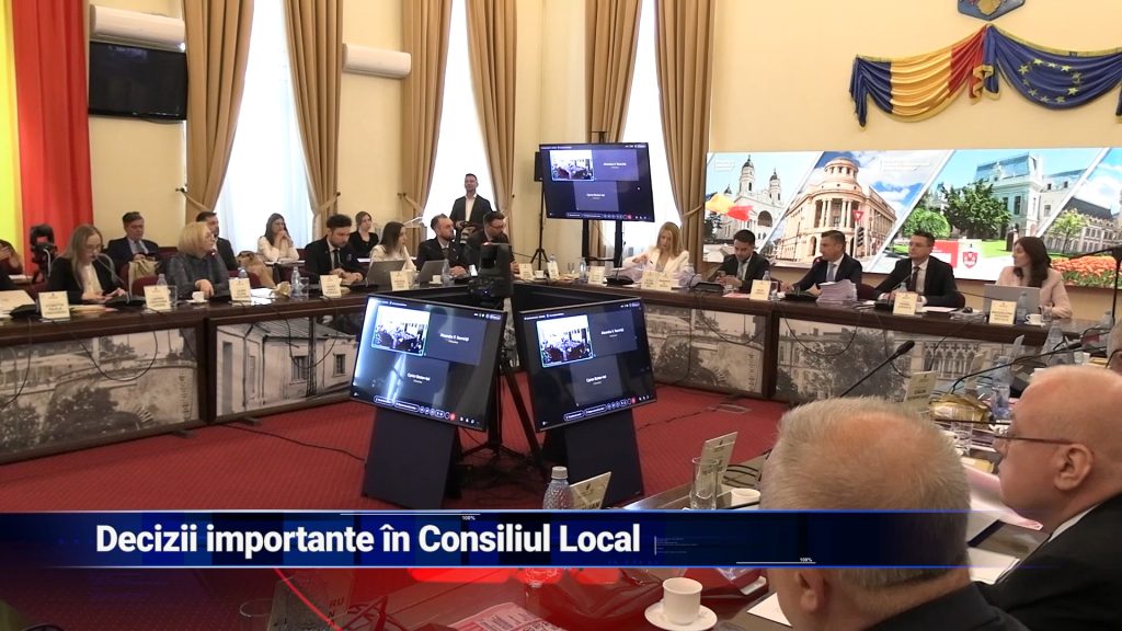 Decizii importante în Consiliul Local