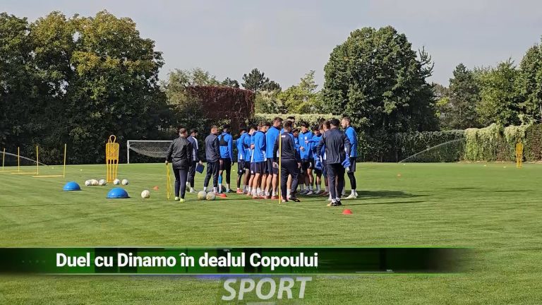 DUEL CU DINAMO ÎN DEALUL COPOULUI
