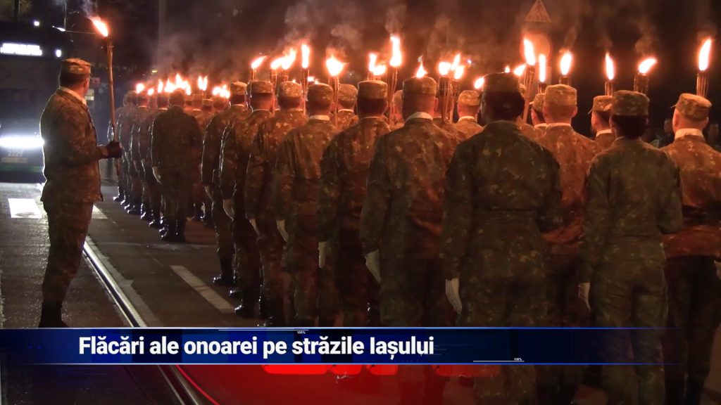 Flăcări ale onoarei pe străzile Iașului