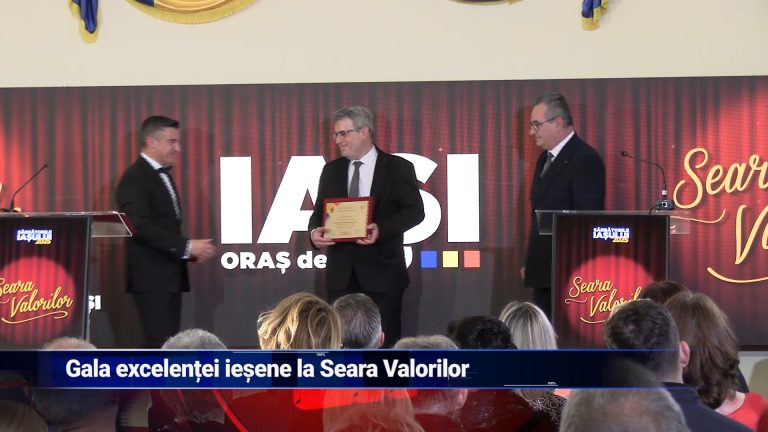 Gala excelenței ieșene la Seara Valorilor