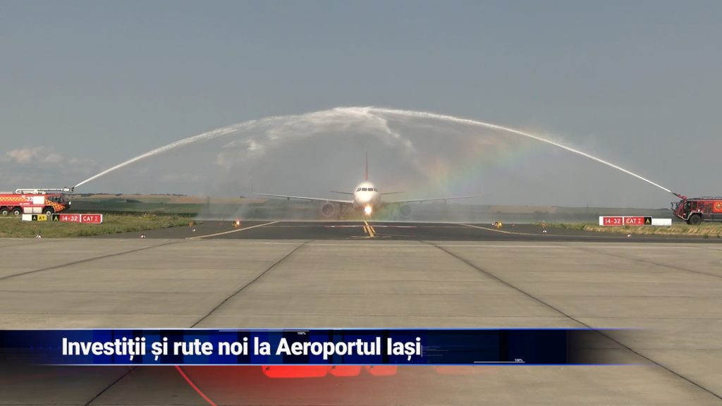 Investiții și rute noi la Aeroportul Iași