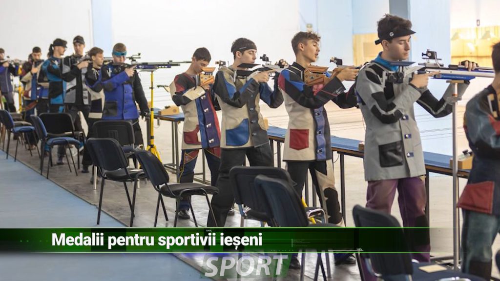 MEDALII PENTRU SPORTIVII IEȘENI