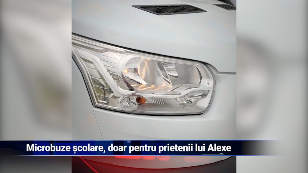 Microbuze școlare, doar pentru prietenii lui Alexe