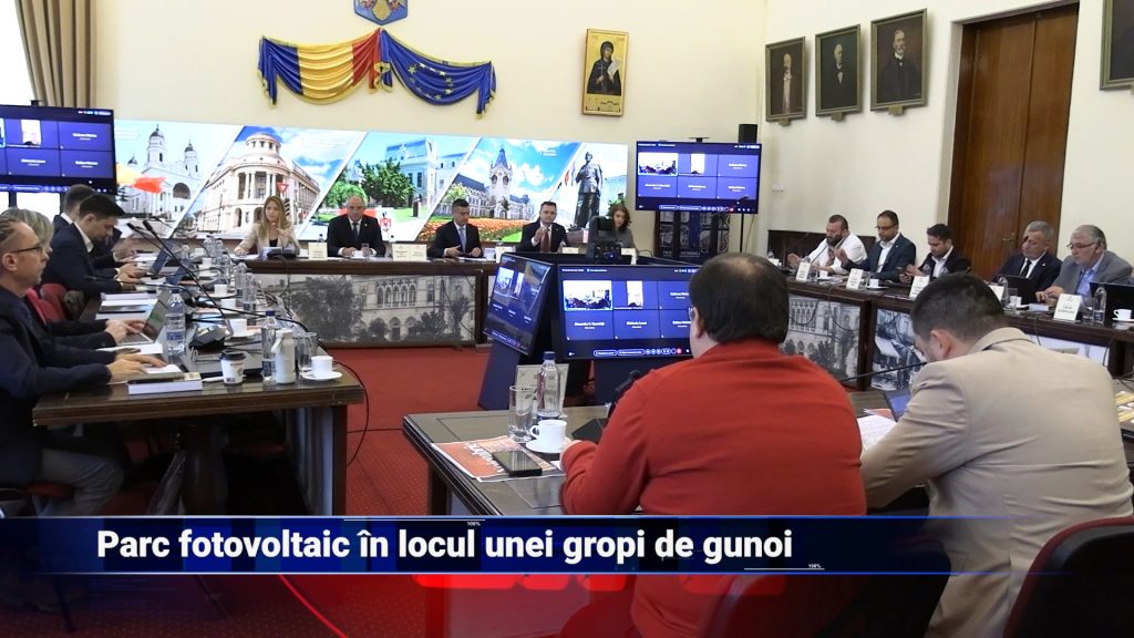 Parc fotovoltaic în locul unei gropi de gunoi
